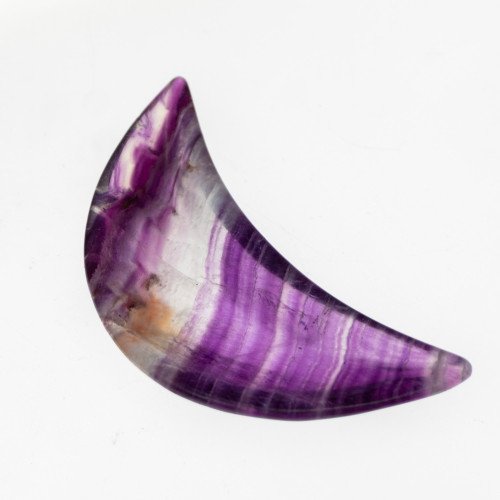Rainbow Florite Crescent Moon Bowl #2