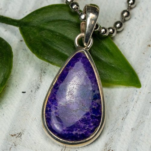 Sugilite & Richterite Pendant #4
