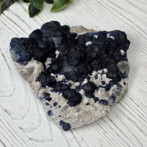 Mongolian Blueberry Fluorite #1