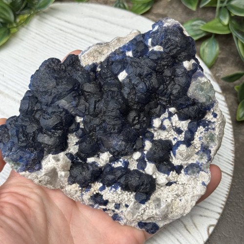 Mongolian Blueberry Fluorite #1
