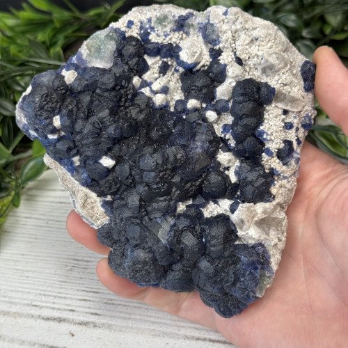 Mongolian Blueberry Fluorite #1