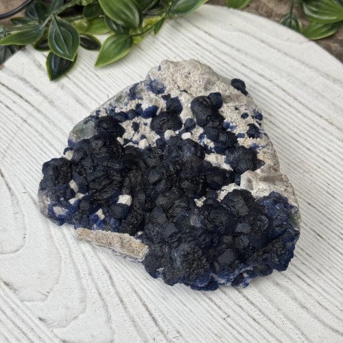 Mongolian Blueberry Fluorite #1