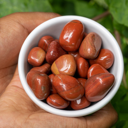 Red Jasper Charity Stone