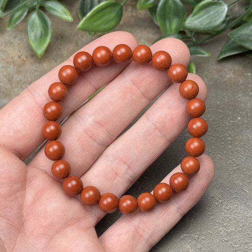 Red Jasper Bracelet 10mm