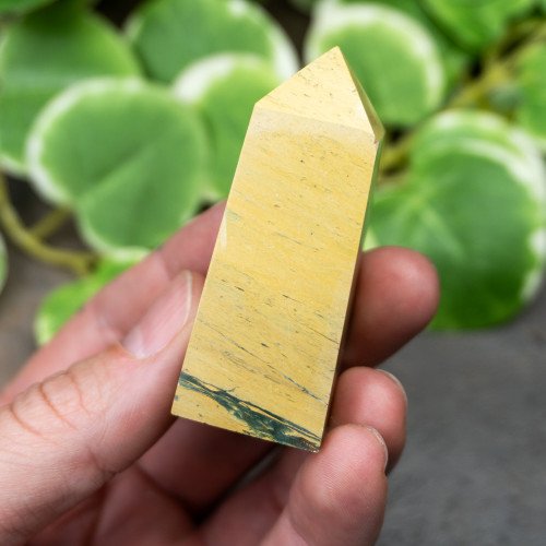 Epidote in Serpentine Tower #5
