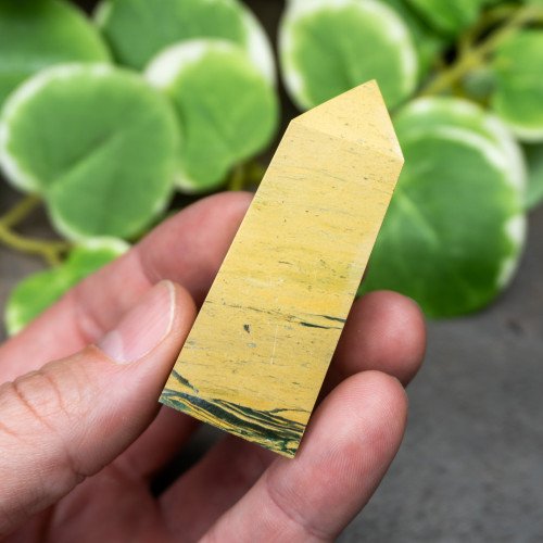 Epidote in Serpentine Tower #5