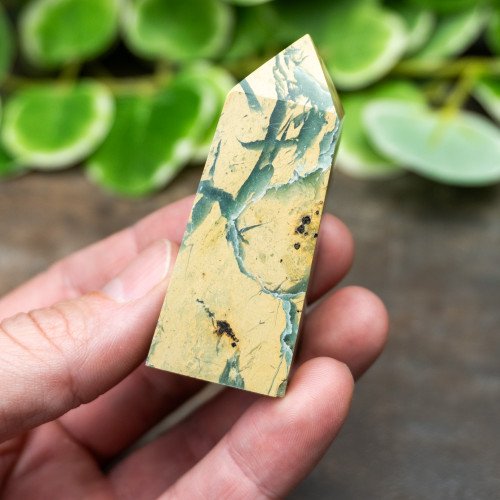 Epidote in Serpentine Tower #3