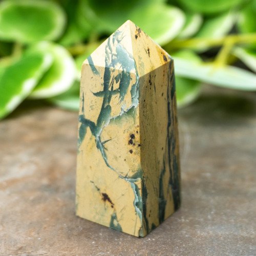 Epidote in Serpentine Tower #3