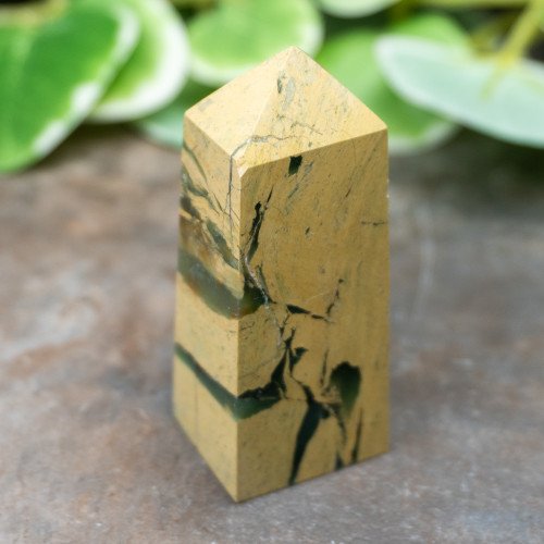 Epidote in Serpentine Tower #2