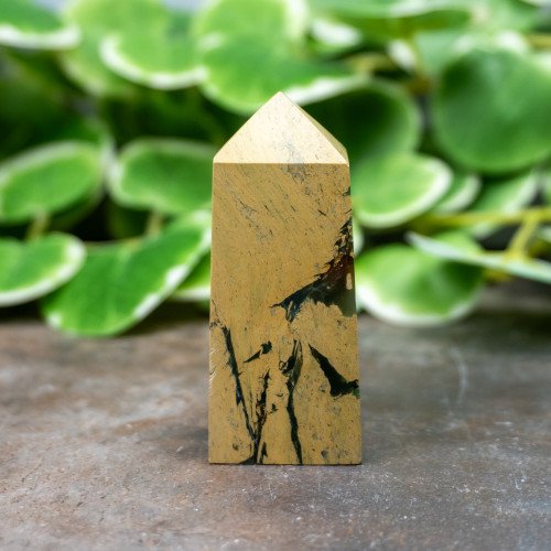 Epidote in Serpentine Tower #2