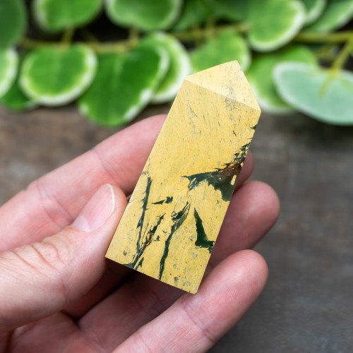 Epidote in Serpentine Tower #2