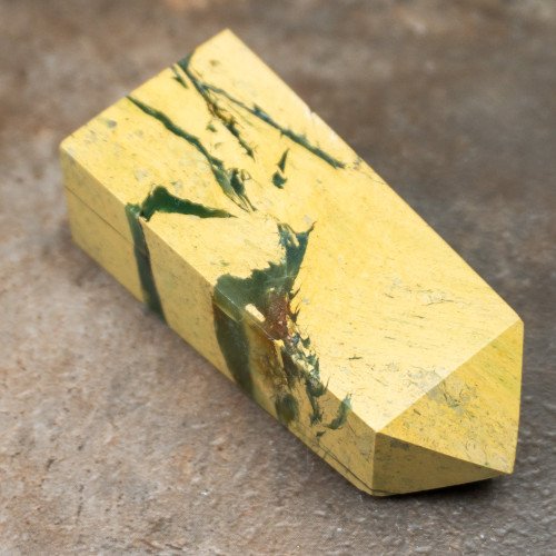 Epidote in Serpentine Tower #2
