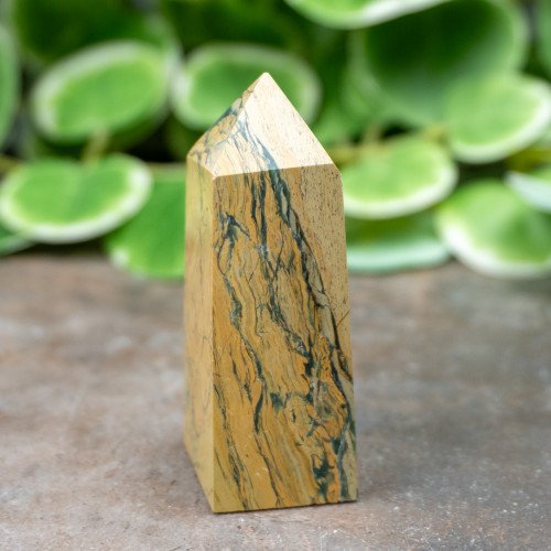 Unakite in Serpentine Tower #1