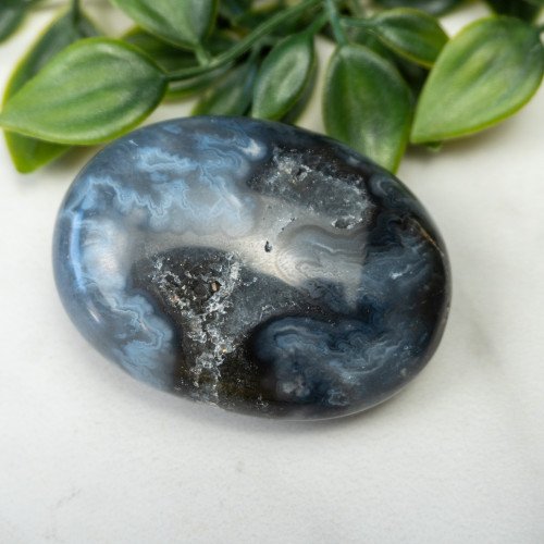 Blue Pacific Agate Palmstone #10