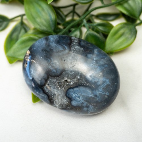 Blue Pacific Agate Palmstone #10