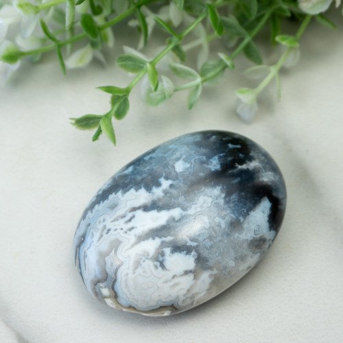 Blue Pacific Agate Palmstone #4