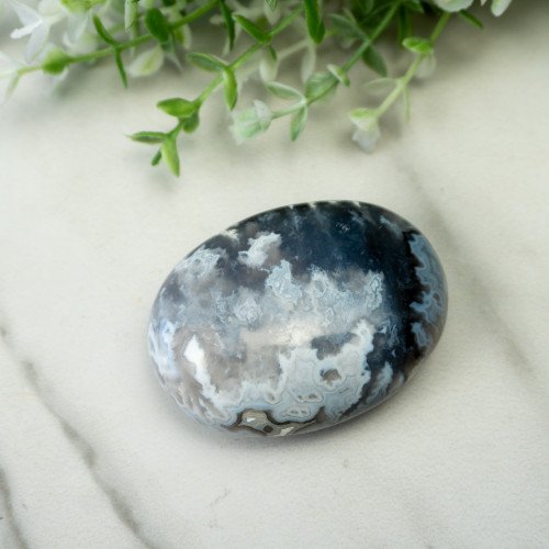 Blue Pacific Agate Palmstone #3