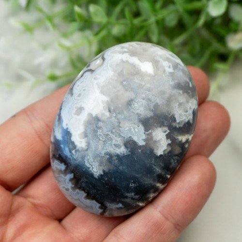 Blue Pacific Agate Palmstone #3