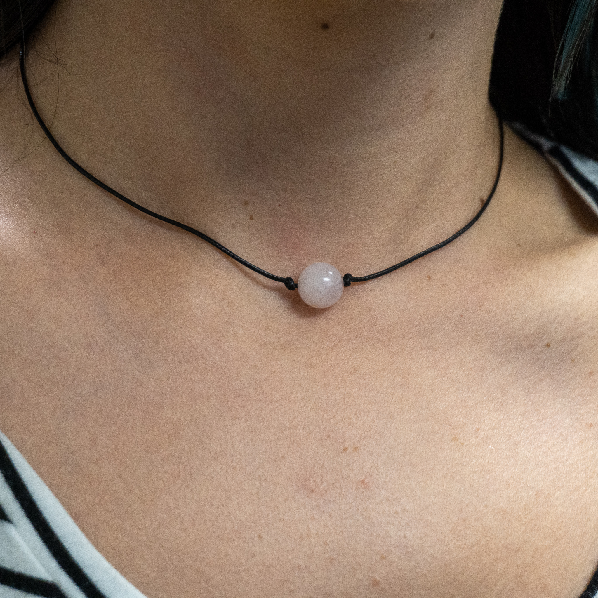 Rose Quartz Choker The Crystal Council