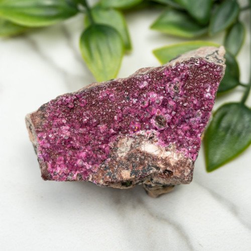 Cobaltoan Calcite with Malachite #7