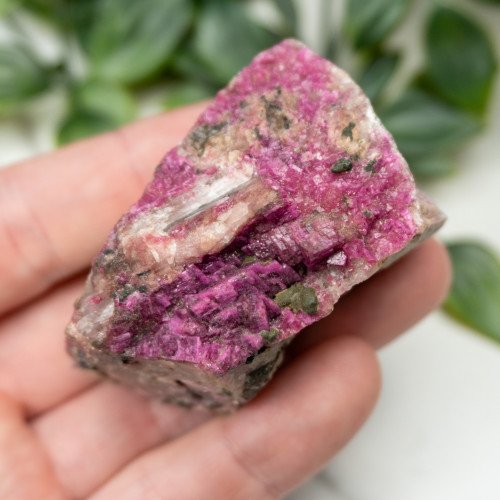 Cobaltoan Calcite with Malachite #6