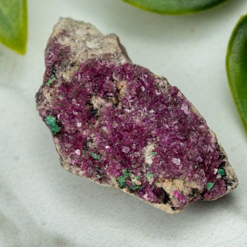 Cobaltoan Calcite with Malachite #2