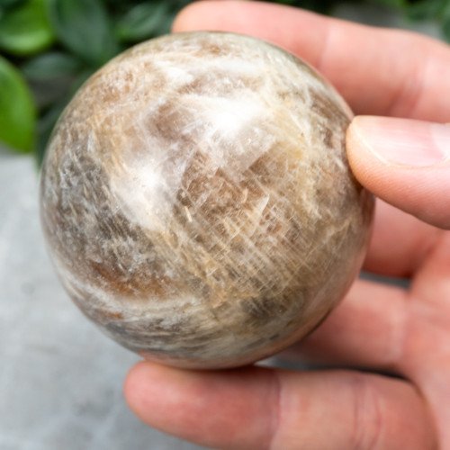 Sunstone in Moonstone Sphere #3