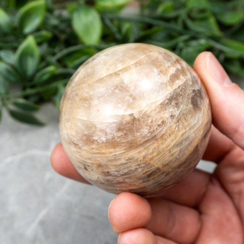 Sunstone in Moonstone Sphere #2