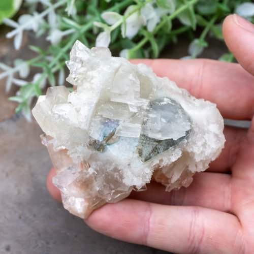 Apophyllite with Stilbite #2