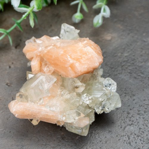 Apophyllite with Stilbite #2