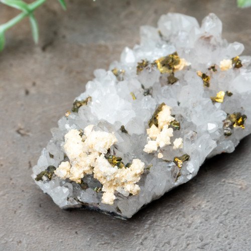 Chalcopyrite on Quartz #5