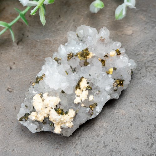 Chalcopyrite on Quartz #5