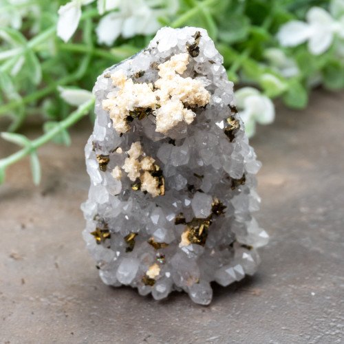 Chalcopyrite on Quartz #5