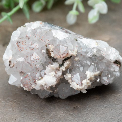Chalcopyrite on Quartz with Hematite #4
