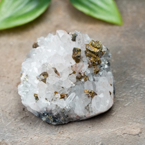 Chalcopyrite on Quartz #1