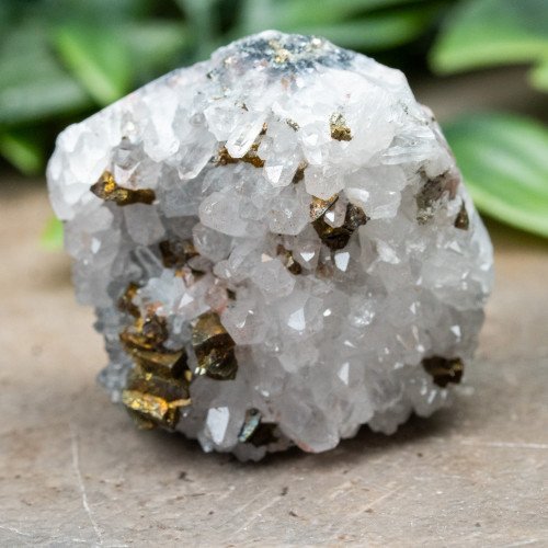 Chalcopyrite on Quartz #1