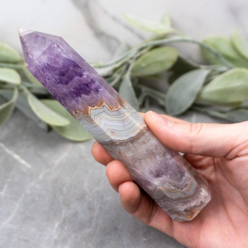 Crazy Lace Amethyst Tower #5