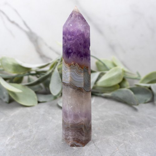 Crazy Lace Amethyst Tower #5