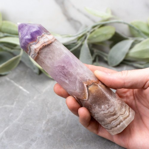 Crazy Lace Amethyst Tower #4