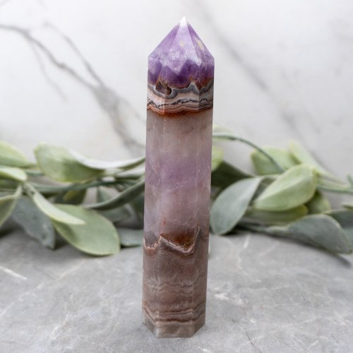Crazy Lace Amethyst Tower #4