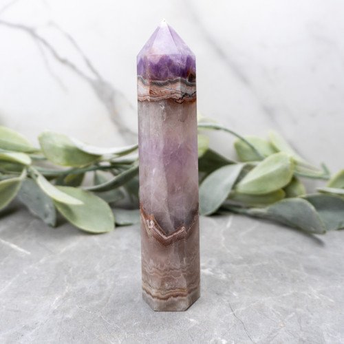 Crazy Lace Amethyst Tower #4