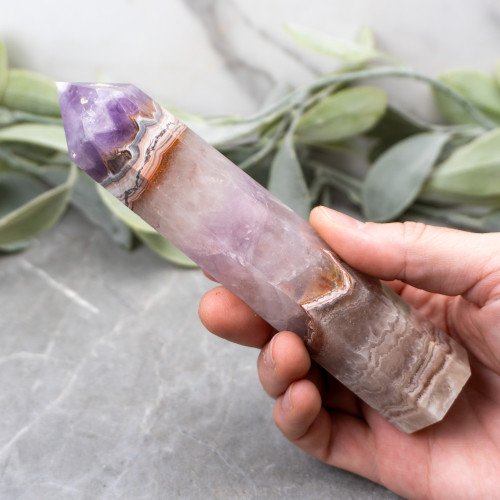 Crazy Lace Amethyst Tower #4