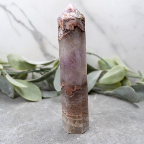 Crazy Lace Amethyst Tower #3