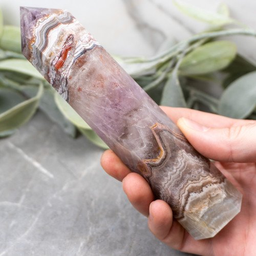 Crazy Lace Amethyst Tower #2