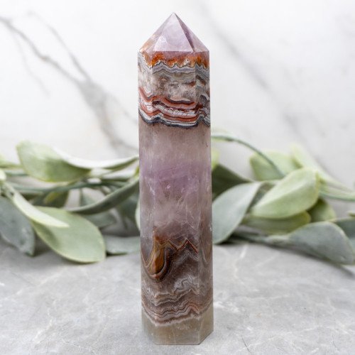 Crazy Lace Amethyst Tower #2