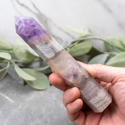 Crazy Lace Amethyst Tower #1