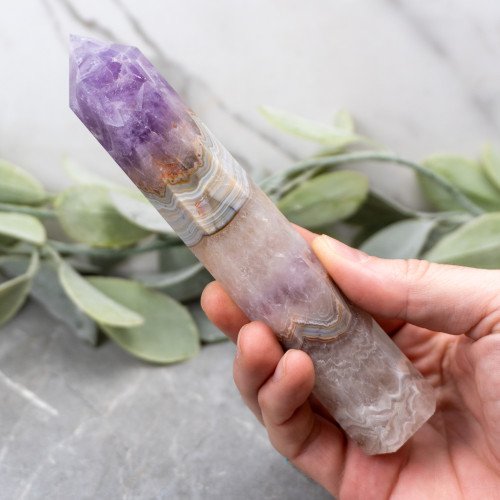 Crazy Lace Amethyst Tower #1