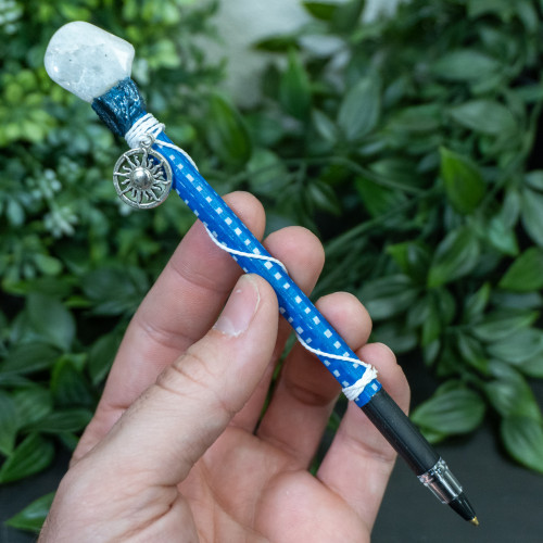 Tumblled Rainbow Moonstone Pen