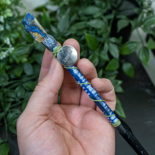 Raw Azurite Pen