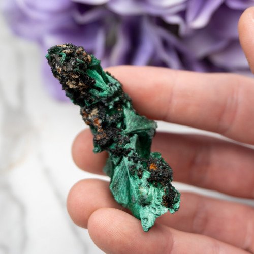 Malachite (Fiberous) #1